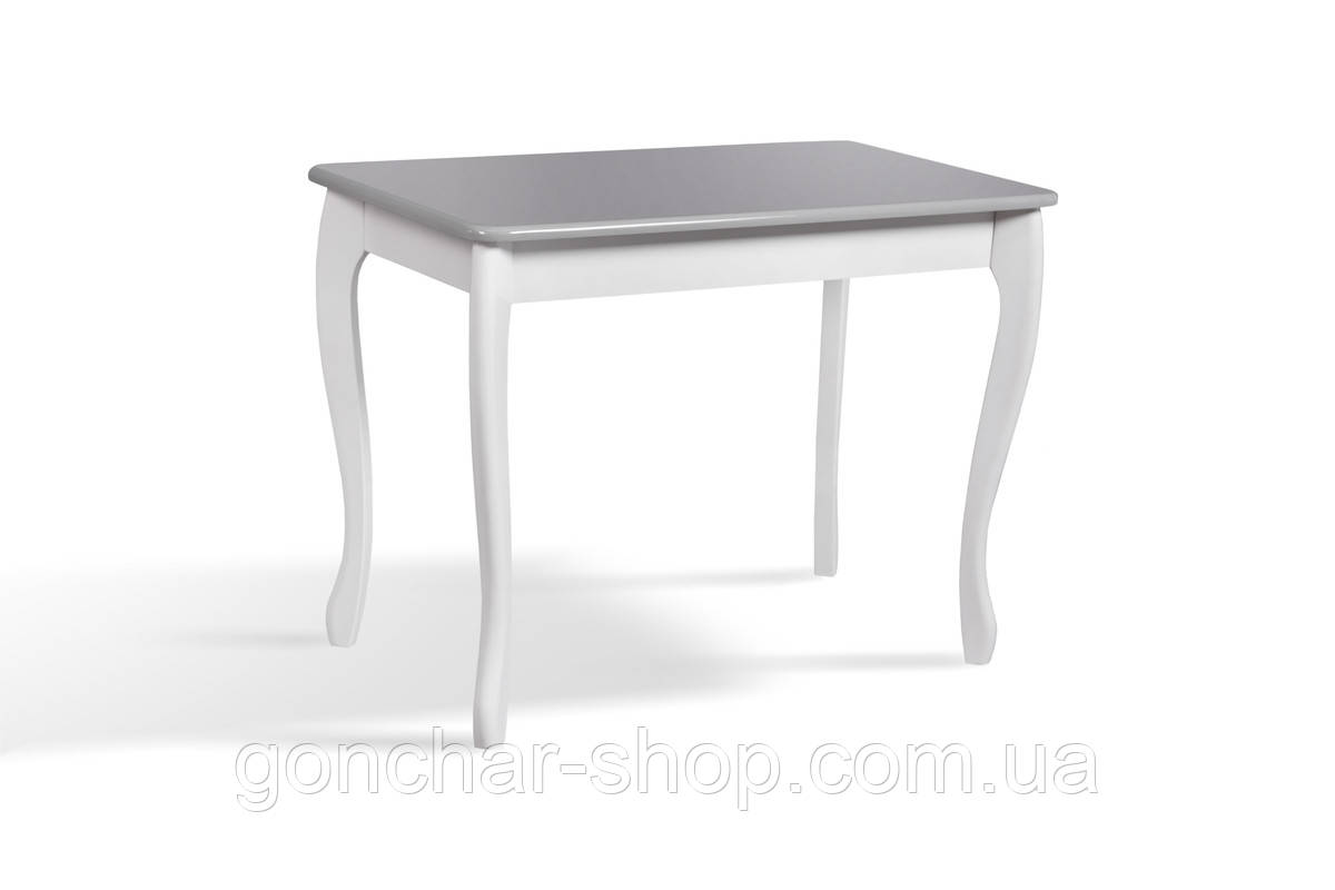 Стіл обідній СМАРТ 1000*600, БУК білий/сірий---, фото 1