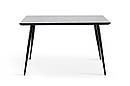 Стіл Торнадо, 120*70, чорний/MDF сірий бетон, фото 2