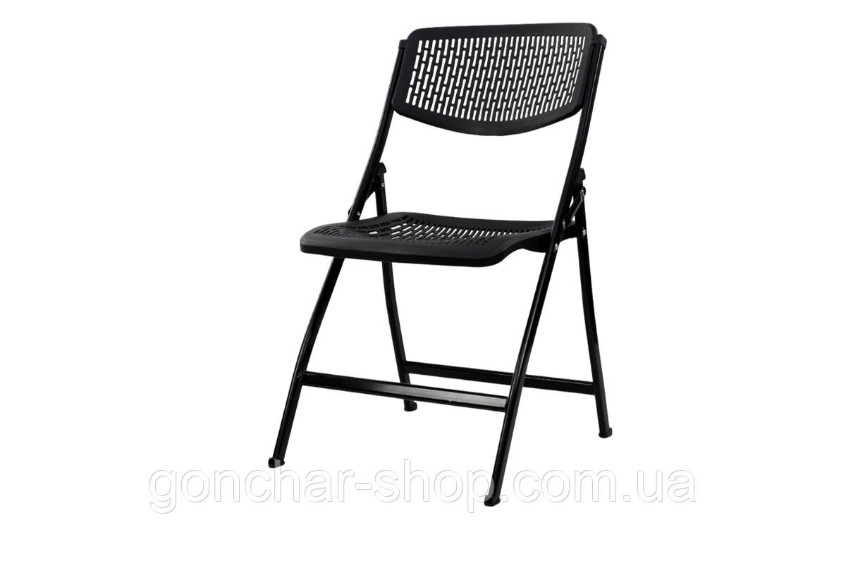 Стілець розкладний Ізі, чорний, фото 1