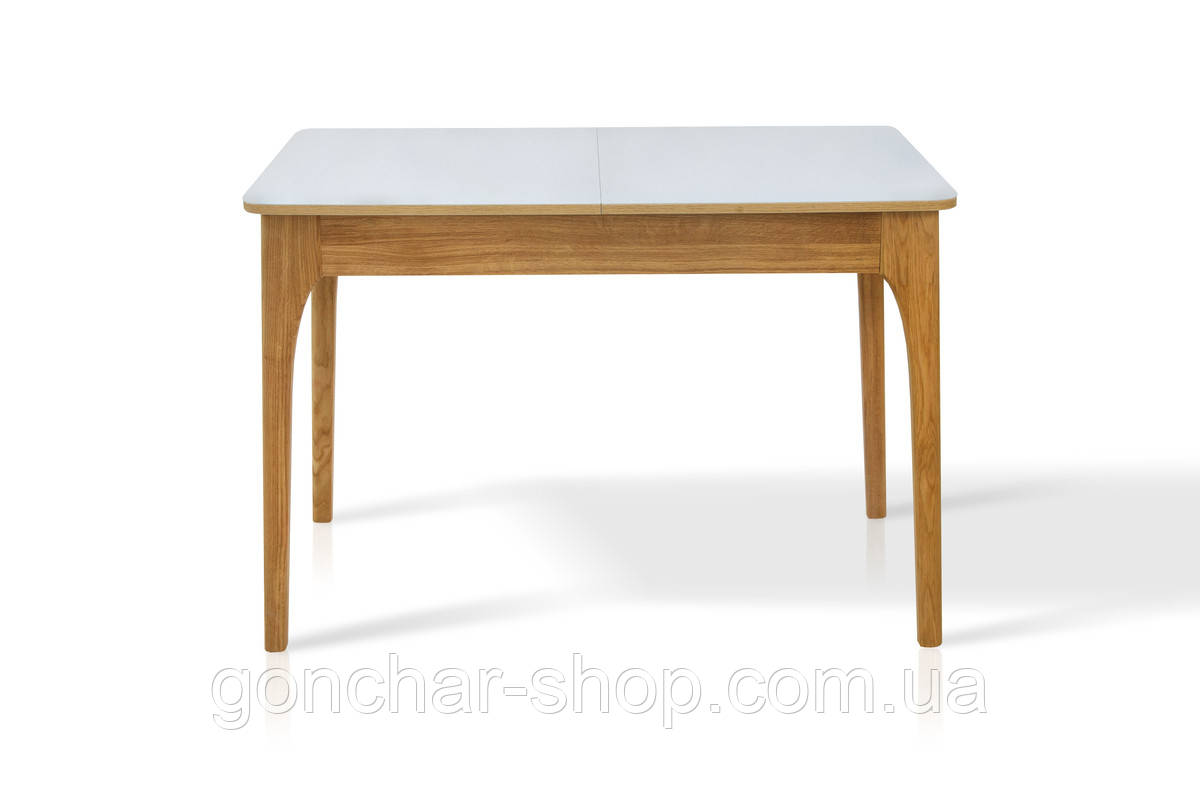 Стіл Фієста (110+350)*70, горіх/білий, фото 1