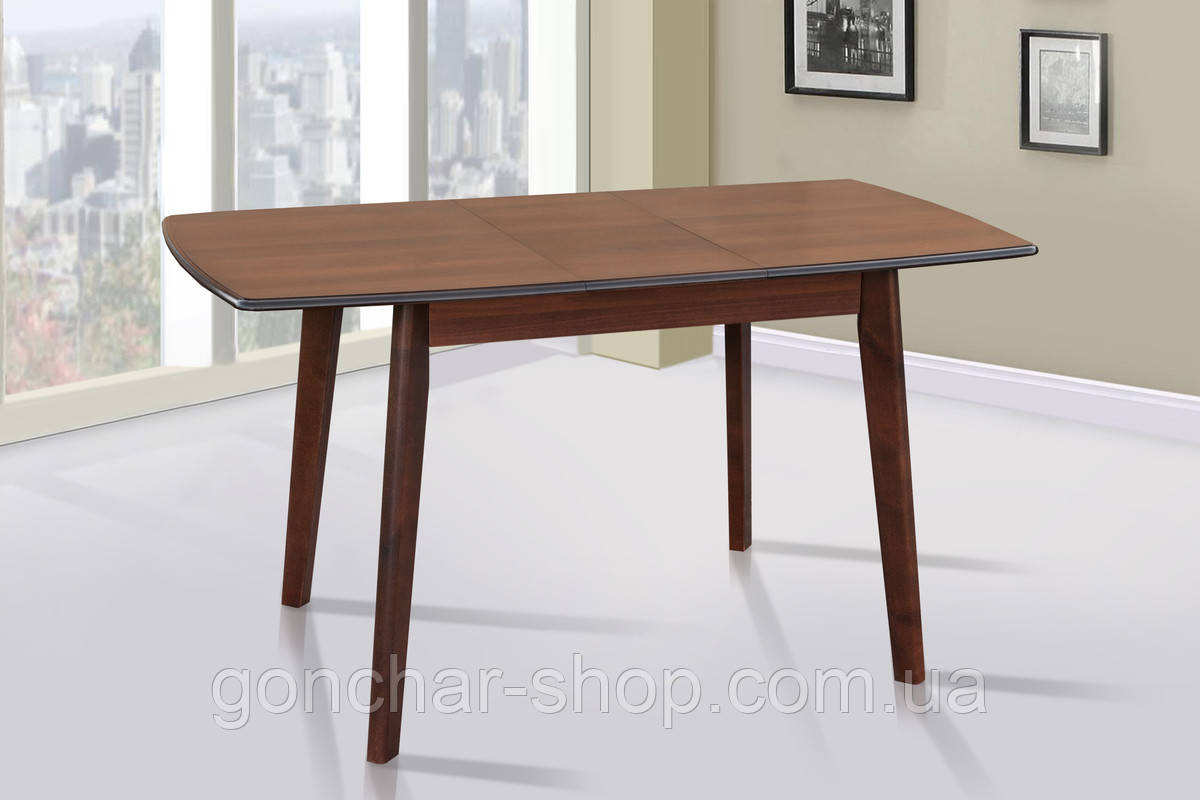 Стіл обідній Джаз (1090+300)*740, горіх темн., фото 1