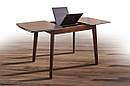 Стіл обідній Джаз (1090+300)*740, горіх темн., фото 3