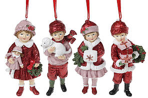 Декоративна підвісна фігурка Дітки мікс 11.5 см Гранд Презент 707-875