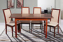 Стіл обідній Персей ( 113+38 )/70, тем. горіх, фото 2