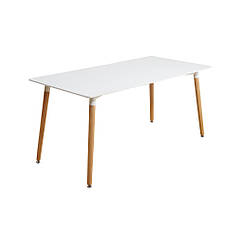 Стіл обідній ВЕЗУВІЙ MDF 100*70, білий