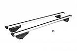 Багажник (поперечини) на звичайні рейлінги під ключ Wizard V1 (2 шт) 115 см, Чорний для Toyota Sequoia 2007-2022 рр, фото 9