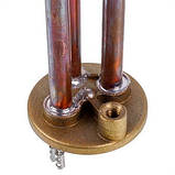 Тен фланцевий (мідний) для бойлера 184280 Oasis 1500W (під анод M6), фото 3