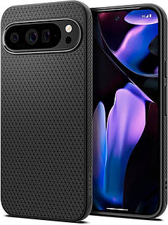 Чохол Spigen для Pixel 9 Pro XL - Liquid Air, Matte Black (ACS07716)