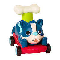 Машинка інерційна серії Лапкомобілі - Песик, колір океан