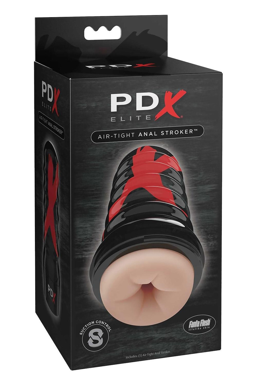 Мастурбатор анус Pipedream PDX ELITE реалістичний, в колбі