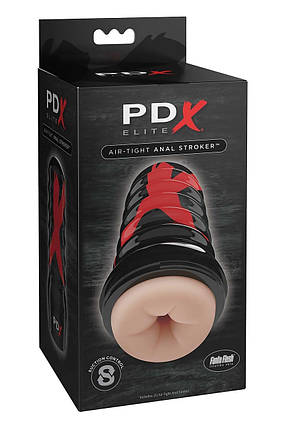 Мастурбатор анус Pipedream PDX ELITE реалістичний, в колбі, фото 1