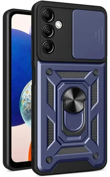 Чохол-накладка Ummi Camshield Serge Ring для Samsung Galaxy A17 4G/5G / A26 5G Blue, фото 1