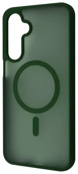 Чохол-накладка WAVE Matte Color Case with Magnetic Ring Samsung Galaxy S25 FE Green, фото 1