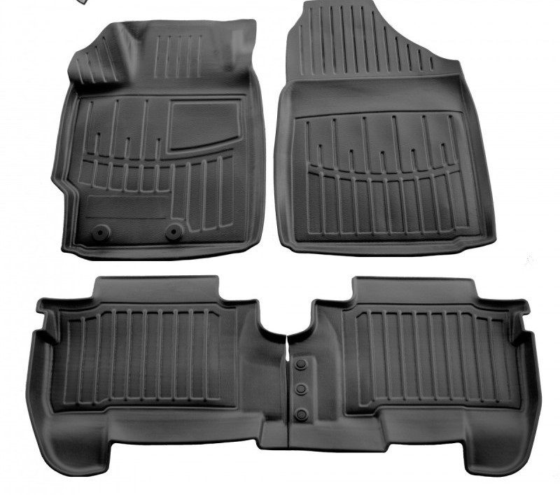 Килимки Stingray 3D (4 шт) для Toyota Yaris 2006-2011 рр, фото 1