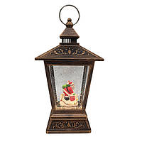 Світильник декор новорічний Ліхтар HC-D003 Led USB-кабель AAх3 (12x12x23,7см)