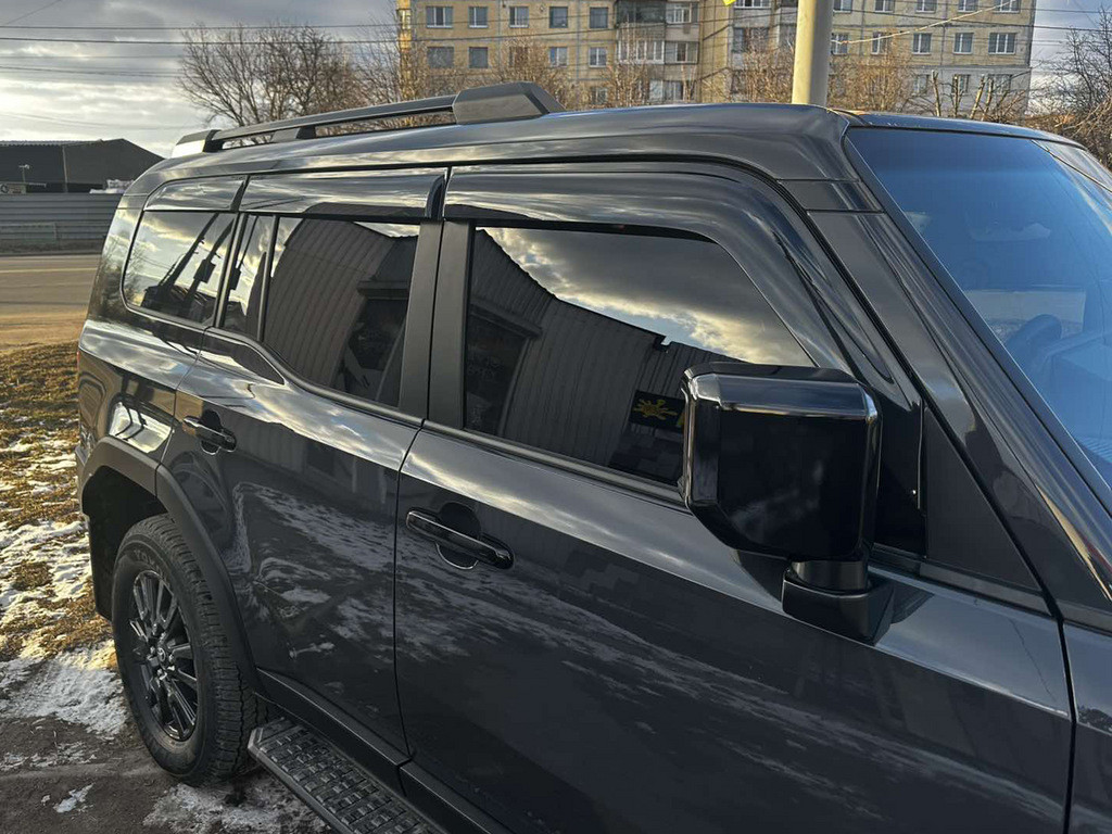 Вітровики Niken Luxury (6 шт) для Toyota Land Cruiser Prado 250 2023- рр, фото 1