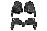 Гумові килимки Niken Luxury 3D (3 шт) для Toyota Land Cruiser Prado 250 2023- рр, фото 4