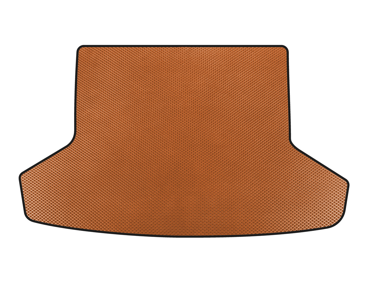 Килимок в багажник EVA (LB, Гібрид, Помаранчевий) для Toyota Prius 2015-2022 рр, фото 1