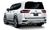 Спойлер Modelista Білий для Toyota Land Cruiser 300 2021- рр, фото 2