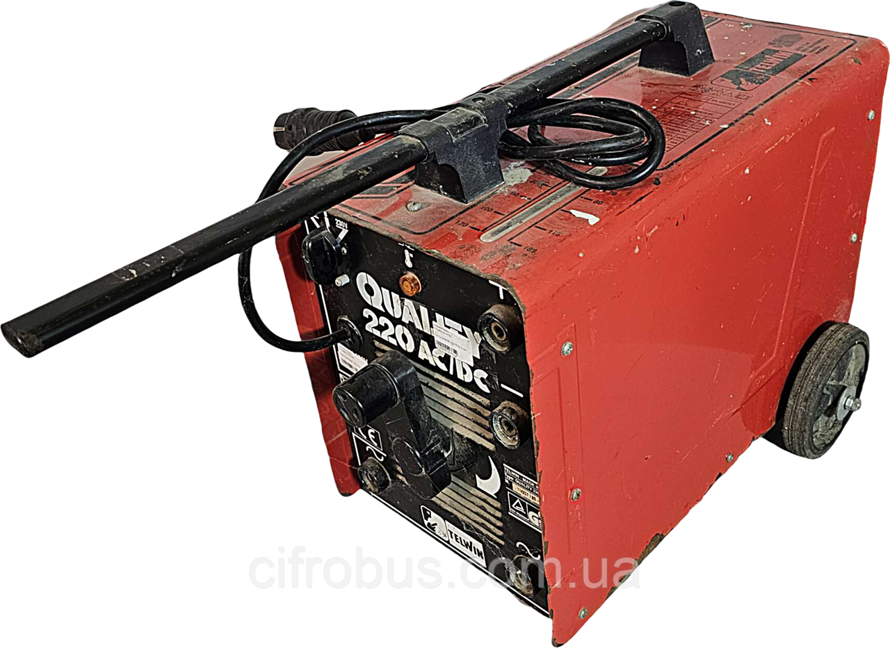Зварювальний апарат інвертор Б/У Telwin Quality 220 AC/DC, фото 1