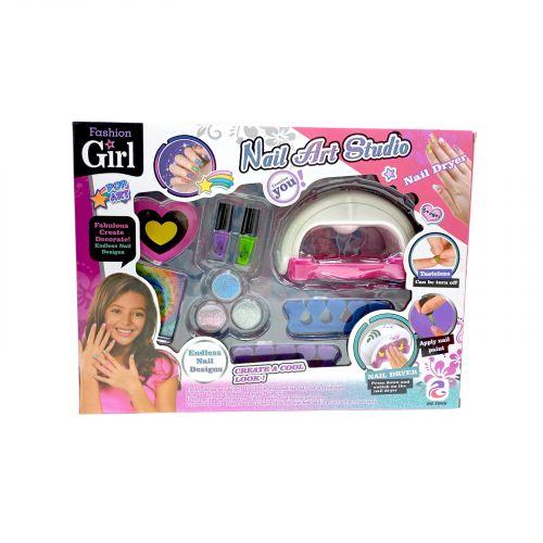 Набір для манікюра з лампою батар.кор.36,5*8,5*27 [tsi281827-TSI], фото 1