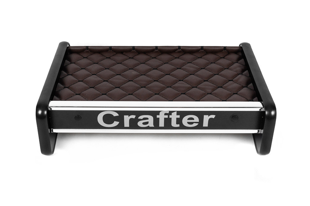 Полиця на панель (ECO-BROWN) для Volkswagen Crafter 2016- рр, фото 1