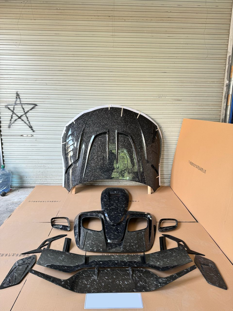 Комплект обвісів LRT (Кований карбон) для Toyota Supra 2019- рр, фото 1