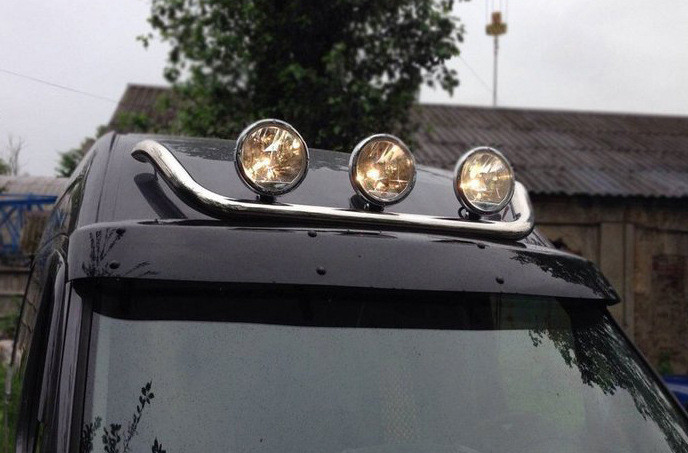 Верхня дуга (нерж) для Volkswagen Crafter 2016- рр, фото 1