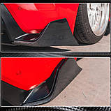 Накладки на задній бампер (Карбон) для Toyota Supra 2019- рр, фото 5