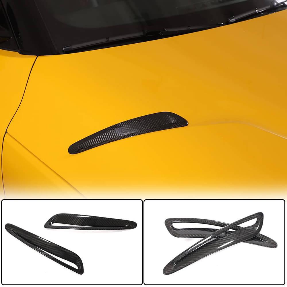 Накладки на капот (Карбон) для Toyota Supra 2019- рр, фото 1