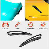 Накладки на капот (Карбон) для Toyota Supra 2019- рр, фото 2