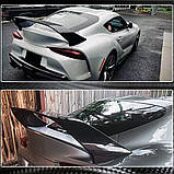 Спойлер V1 (Карбон) для Toyota Supra 2019- рр, фото 4