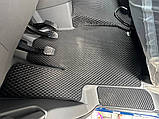 Килимки 2024-2025 (3шт, EVA, Чорний) для Volkswagen Crafter 2016- рр, фото 4