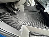 Килимки 2024-2025 (3шт, EVA, Чорний) для Volkswagen Crafter 2016- рр, фото 5