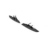 Накладки на передній бампер (Карбон) для Toyota Supra 2019- рр, фото 2