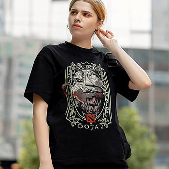 Футболка Dota 2 (Pudge) 2XS чорний