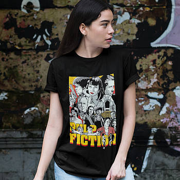 Футболка Pulp Fiction 2XS чорний
