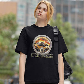 Футболка World Of Tanks 2XS чорний