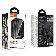 Портативна Bluetooth-колонка Hoco HC35 Fun outdoor riding BT speaker Black, фото 2
