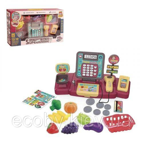 Касовий апарат із набором батар.муз.світ.кор.37,8*8,3*23,7, фото 1