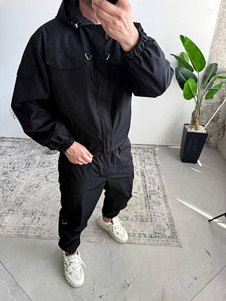 Костюм чоловічий ріп стоп кофта штани технологічний стильний не утеплений, фото 2