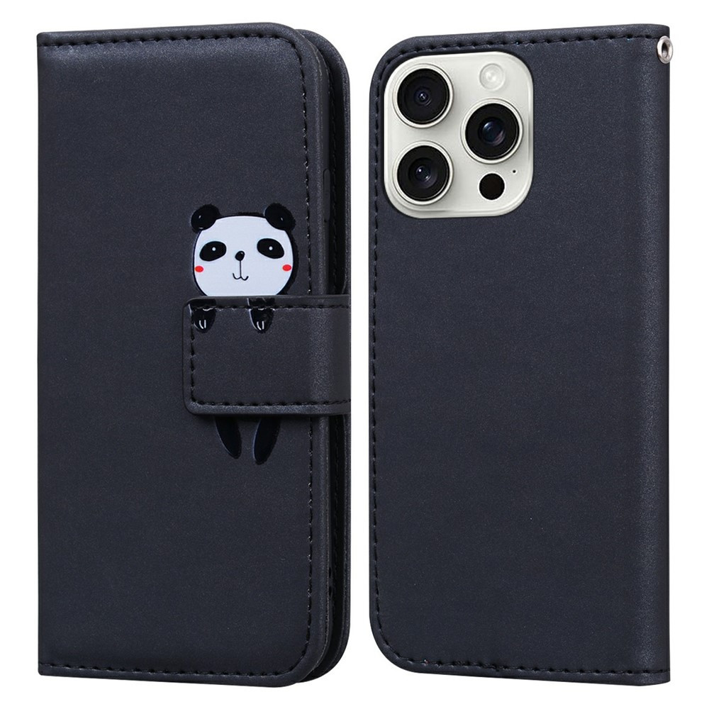 Чохол-книжка Animal Wallet для Apple iPhone 16 Pro Panda, фото 1