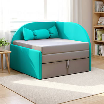 Дитячий диван Малютка, розкладне кутове крісло ліжко Малятко