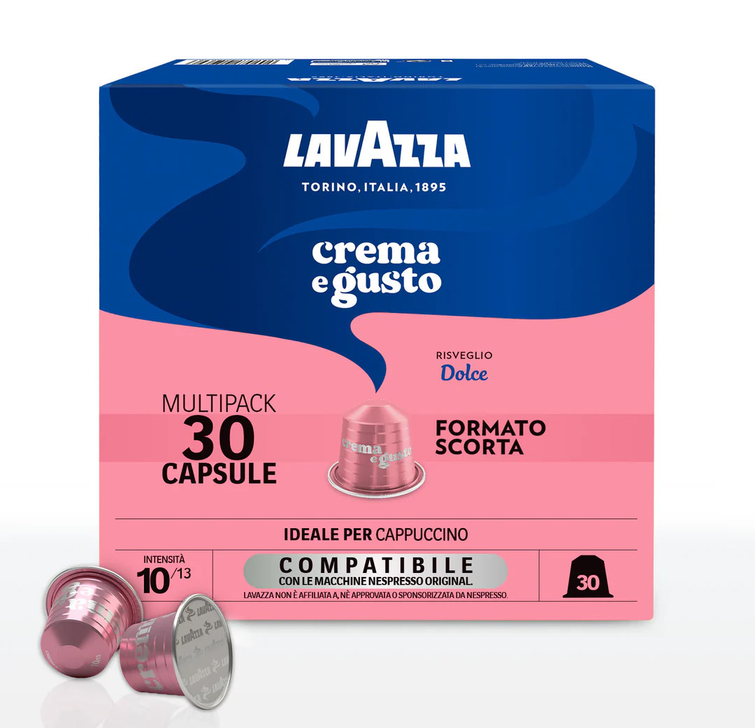 Кава у капсулах Lavazza NESPRESSO Crema e Gusto Dolce 30 шт., фото 1