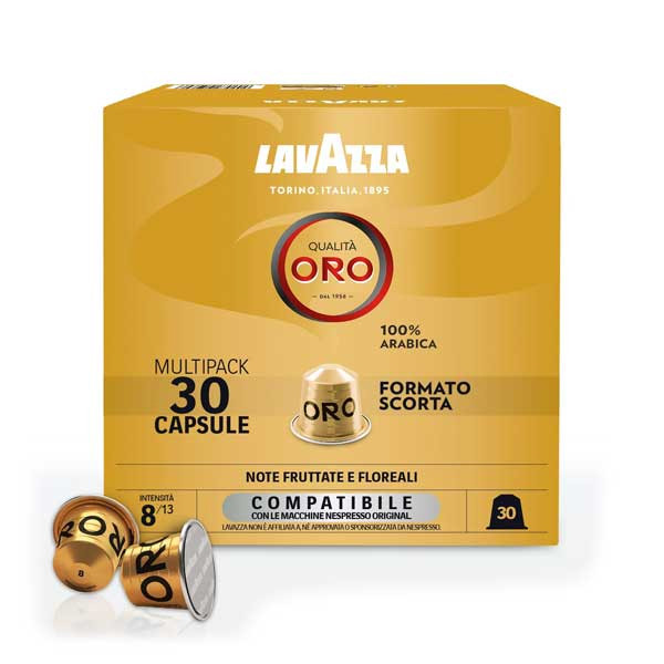 Кава у капсулах Lavazza NESPRESSO Qualita Oro 30 шт., фото 1