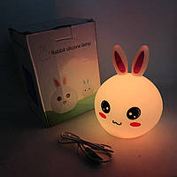 Нічник для гарного сну дитини зайчик, Красивий дитячий нічник, Домашні нічники для маленького CG-47 Відмінна якість