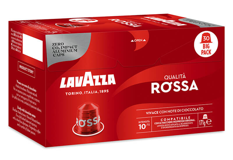 Кава у капсулах Lavazza NESPRESSO Qualita Rossa 30 шт., фото 1
