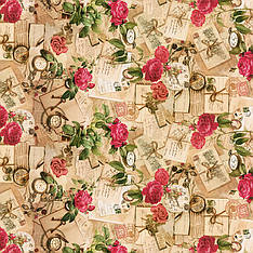 Клейонка ПВХ на нетканій основі 1,35м х 25м пог