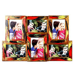 Мультрамка колаж на 6 рамок для фотографій