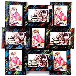 Мультирамка на 9 фото колаж